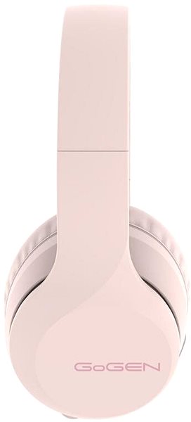 Wireless Headphones Gogen HBTM 43P Pink Lateral view