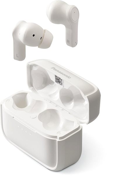 Bezdrátová sluchátka Panasonic RZ-B210WDE-W bílá Boční pohled