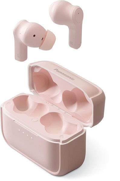 Bezdrátová sluchátka Panasonic RZ-B210WDE-P růžová Boční pohled