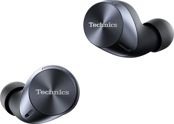 Wireless Headphones Technics EAH-AZ60E-K Black Lateral view