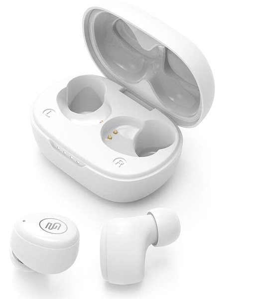 Vezeték nélküli fül-/fejhallgató Gogen TWS BUDDIES evo 2 - fehér ...