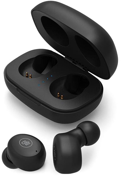 Vezeték nélküli fül-/fejhallgató Gogen TWS CREW B evo 2 fekete ...
