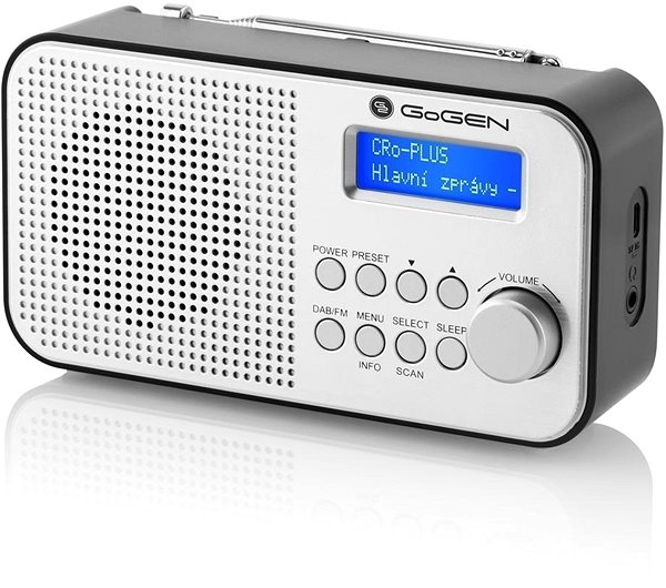 Radio Gogen DAB 300 N Lateral view