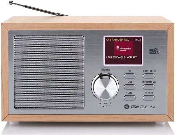 Radio Gogen DAB 620 BTCS with DAB+ certification Screen