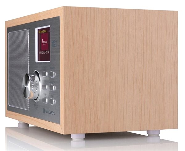 Radio Gogen DAB 620 BTCS with DAB+ certification Lateral view