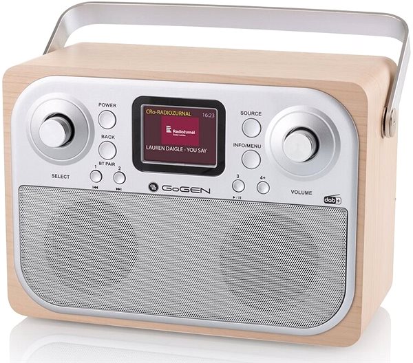 Radio Gogen DAB 700 BTCS with DAB+ certification Lateral view