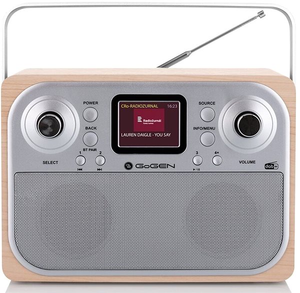 Radio Gogen DAB 700 BTCS with DAB+ certification Screen