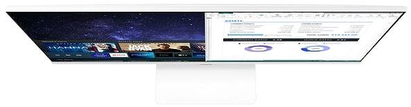 LCD Monitor 27“ Samsung Smart Monitor M5 White Back page