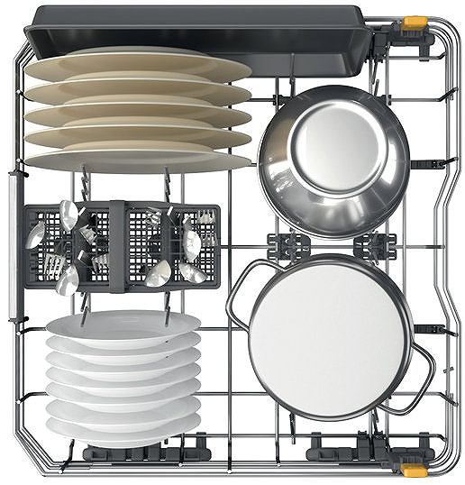 WHIRLPOOL WH8IA15AM3TUS0 integrated dishwasher.