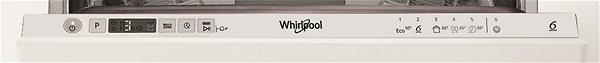 Narrow Built-in Dishwasher WHIRLPOOL WSIC 3M17 Features/technology