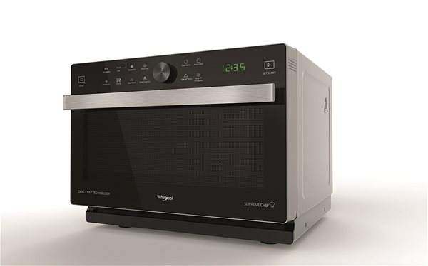 Microwave WHIRLPOOL MWP 338 SB Lateral view