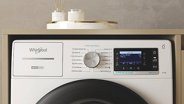 Washing Machine WHIRLPOOL W8 09AD SILENCE EE ...