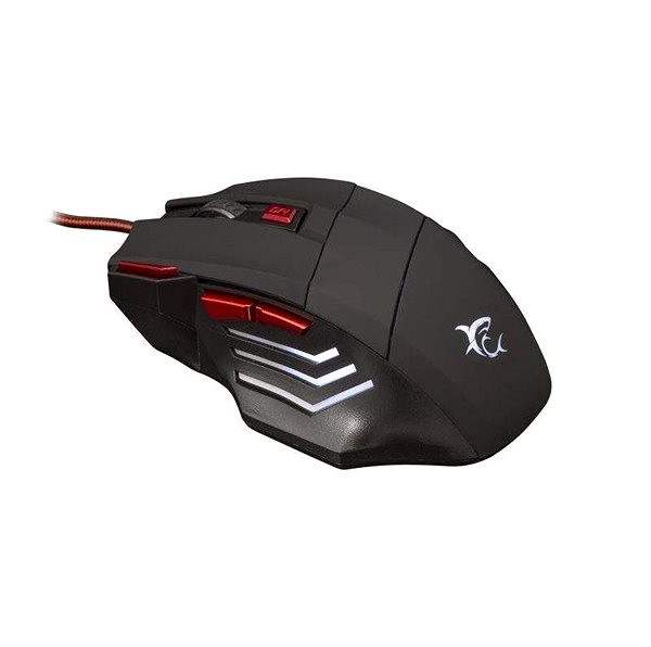 Gaming Mouse White Shark MARCUS-2/B Lateral view