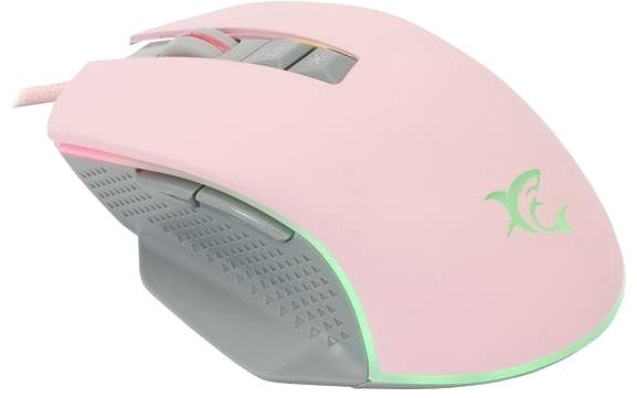 Gaming Mouse White Shark GARETH Pink Back page