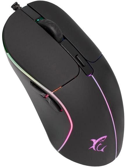 Gaming Mouse White Shark WARLOCK Black Lateral view