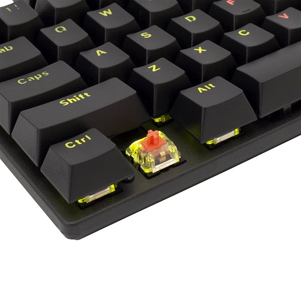 White Shark COMMANDOS RED US Gaming Keyboard