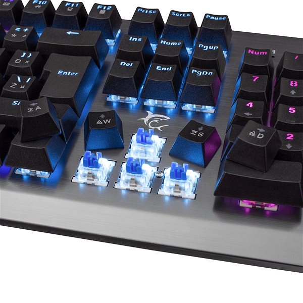Gaming-Tastatur White Shark LEGIONNAIRE - US ...