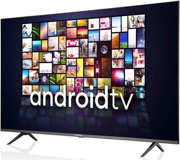 Television 50“ Hyundai ULL 50740 GSMART Lateral view