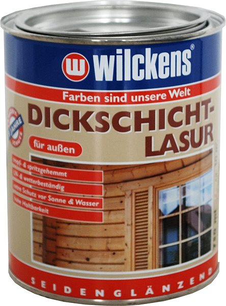 Lazúr Wilckens Dickschicht Lasur német vastaglazúr 2500 ml, WI.11400000080 ...