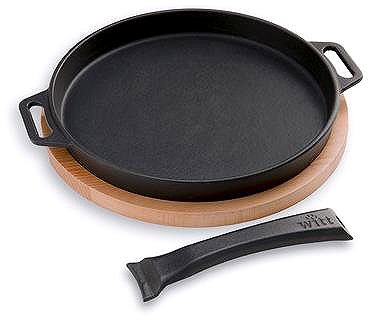 Witt cast iron pan round .