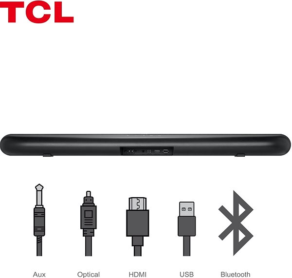 Sound Bar TCL TDS6100 Connectivity (ports)