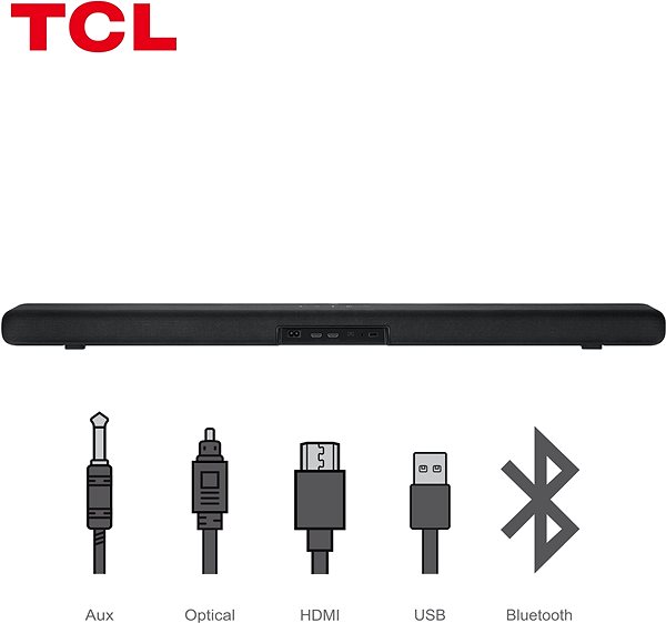 Sound Bar TCL TS8111 Connectivity (ports)