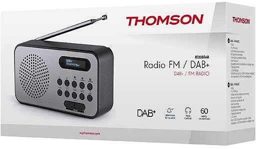 Radio Thomson RT225DAB Packaging/box