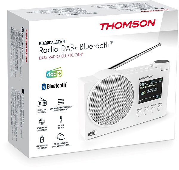 Rádio Thomson RT400DABBTWH ...