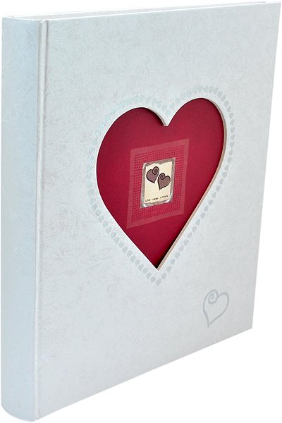 Photo Album Walther Big Heart Wedding Lateral view