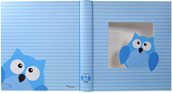Photo Album Walther Owl Blue Features/technology