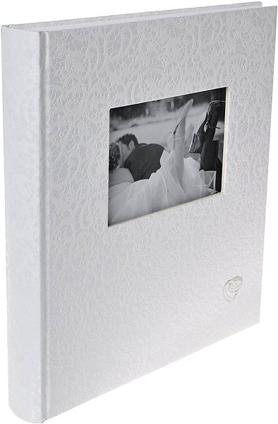 Photo Album Wedding White Walther Lateral view