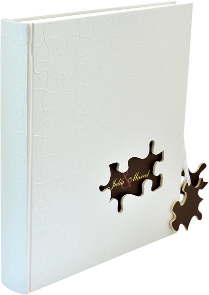 Photo Album Walther Puzzle White Brown Lateral view