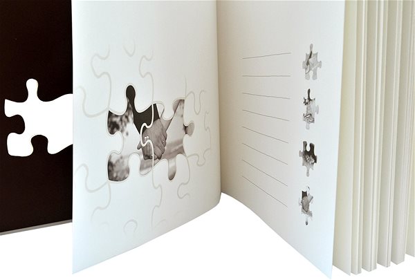 Photo Album Walther Puzzle White Brown Features/technology