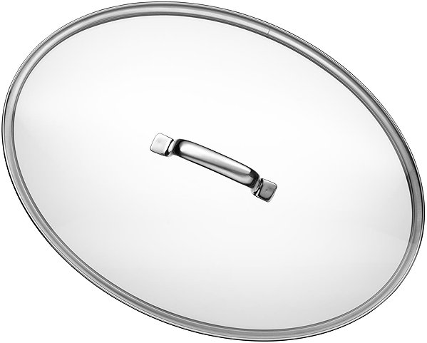 Pan WMF oval frying pan with lid 38x26 cm 761506380 ...