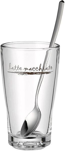 Glas WMF 996269999 Set für Latte Macchiato, Gläser + Löffel 6-teilig ...