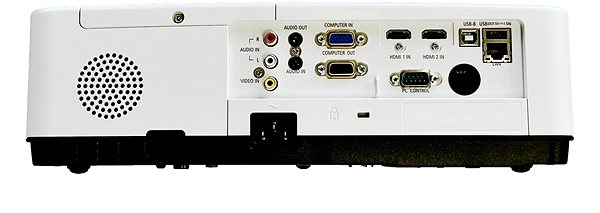 Projektor NEC ME383W Csatlakozási lehetőségek (portok)