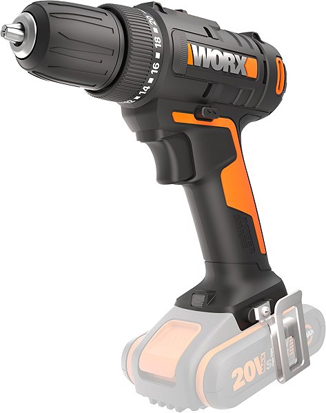 WORX WX100.9 20V 30Nm Cordless Drill (Bare Unit) .