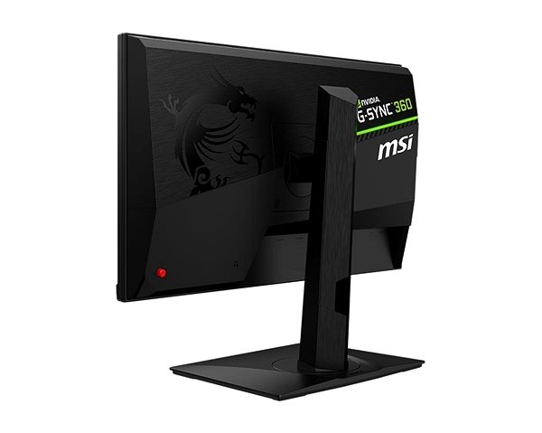LCD Monitor 24.5“ MSI Oculux NXG253R Back page
