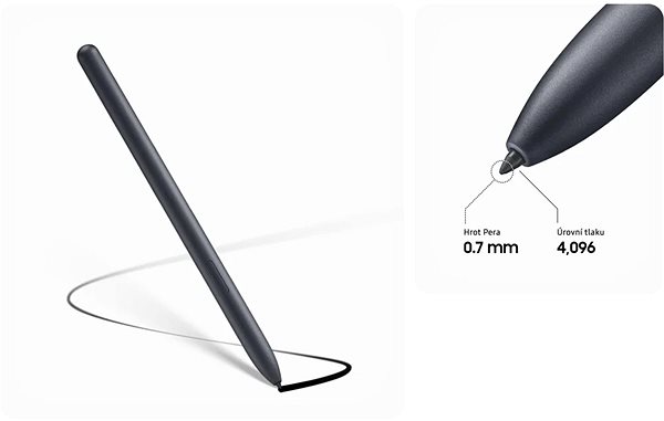 Stylus Samsung S Pen (Tab S7 FE) Black ...