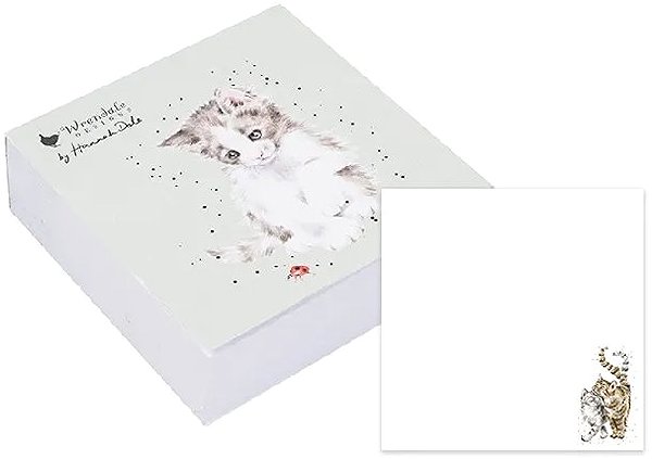 Notepad Wrendale Designs Self-adhesive notepad Cat .
