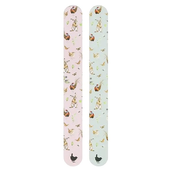 Wrendale Designs Hare and Pheasant Nail File Set (2pcs).