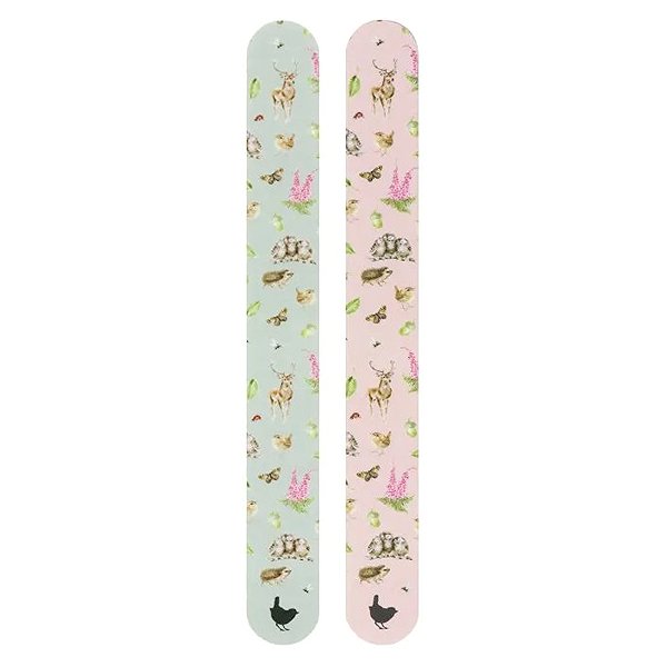 Wrendale Designs Deer and Owls nail file set (2pcs).