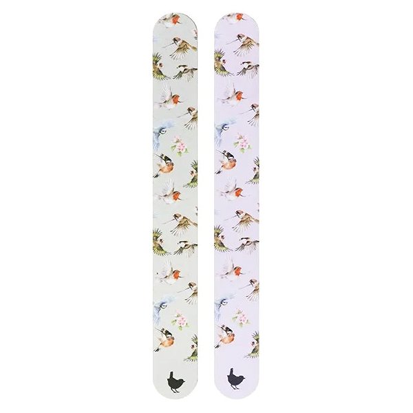 Wrendale Designs Robin and Tit 2-piece nail file set.