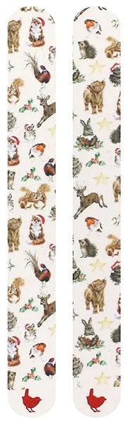 Wrendale Designs Christmas Forest 2-piece nail file set.