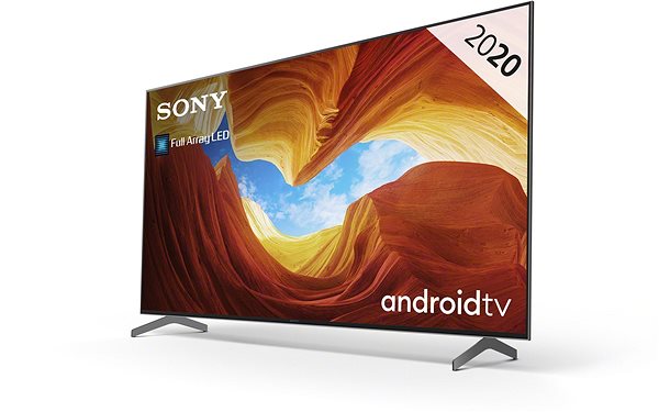 TV 75'' Sony Bravia LED KE-75XH9005 Seitlicher Anblick