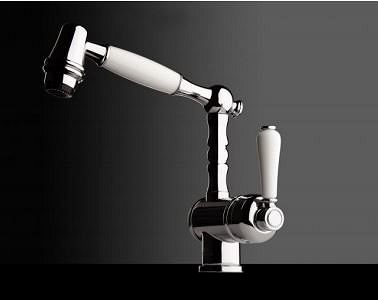 Tap LUISINA R202 with Shower Old Brass Lifestyle