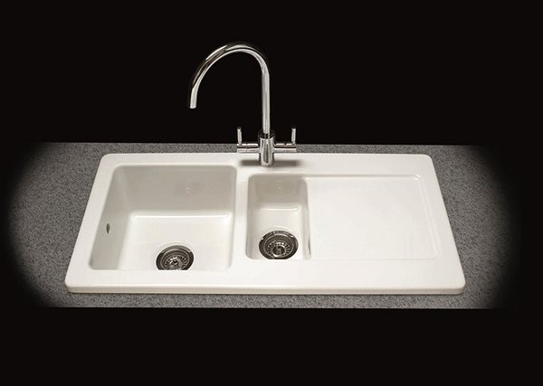 Ceramic Sink REGINOX Modena 1000.10 White ...