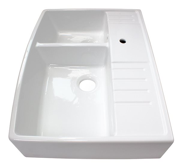 Ceramic Sink LUISINA Berlioz 900.2 White ...