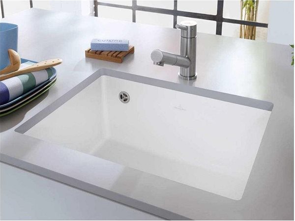 Ceramic Sink VILLEROY & BOCH Subway 545 White ceramic ...