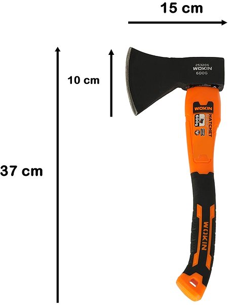 Sekera KIK Truhlářská sekera se sklolaminátovou rukojetí KX4826 ...